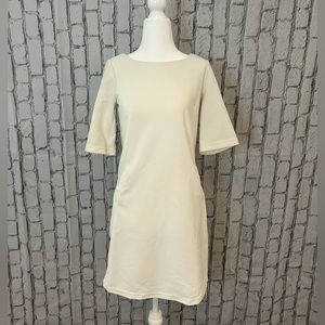 BRASS Cream Shift Dress